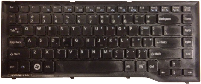 Fujitsu LH532 keyboard