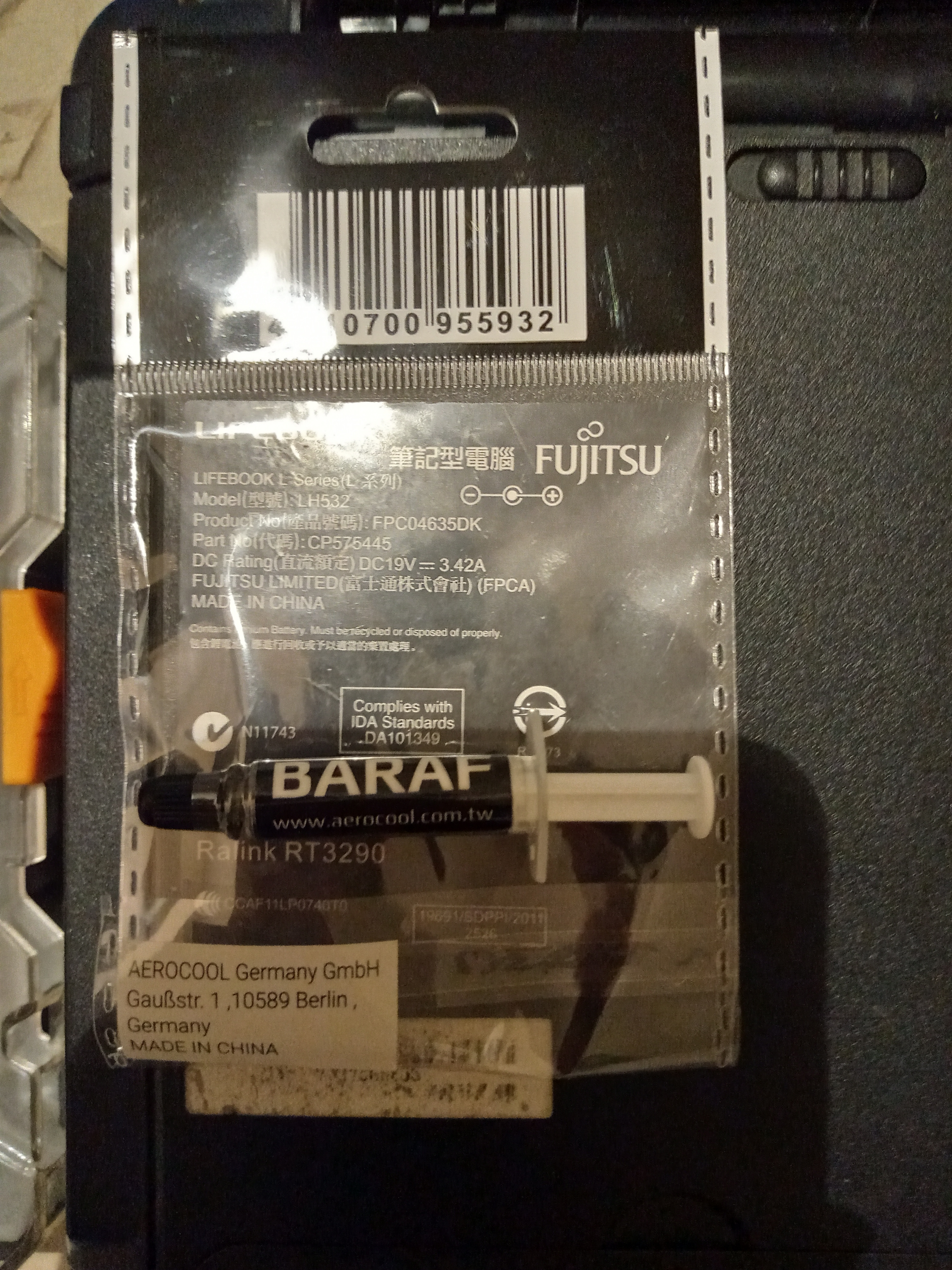 Baraf Aerocool thermal paste