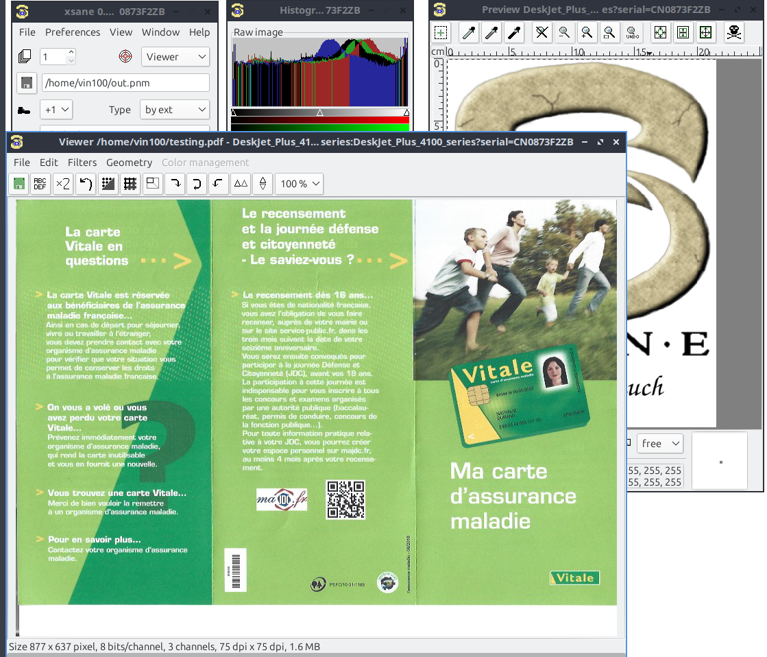 HP Device Manager Scan